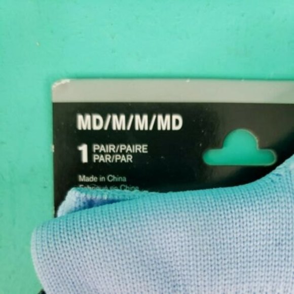 Under Armor UA Long Over Calf Soccer Socks Light Blue Medium Adult - Picture 4 of 4